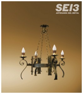 Lámparas y Apliques de Forja SEI3 Iluminación