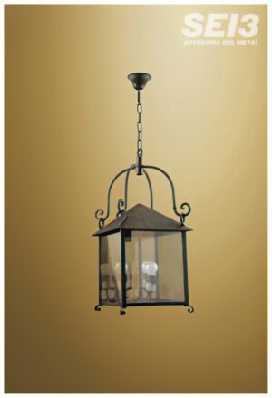 Llanes 3 farol 1118/3 Pintura Oxido
