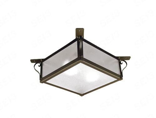 Ibiza Plafon 5025/1 Marrón Cuero