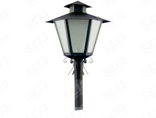 Albox Cabeza Luminaria 1009/2 Negro