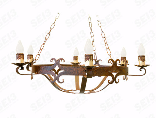 Diana Lámpara 6027/6 Oxido Natural