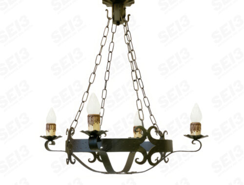 Diana Lámpara 6042/4 Negro