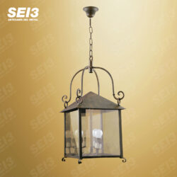 Llanes 3 farol 1118/3 pintura oxido